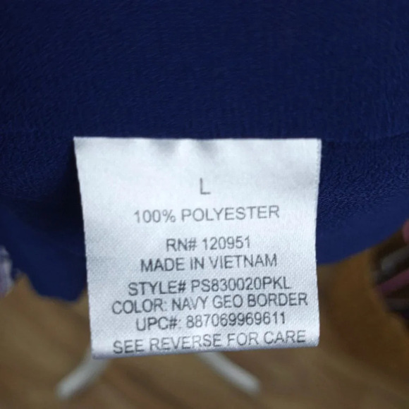 Pink Republic Ikat print tank dress size Large - Picture 7 of 10